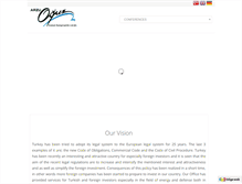 Tablet Screenshot of oguzhukukdanismanlik.com